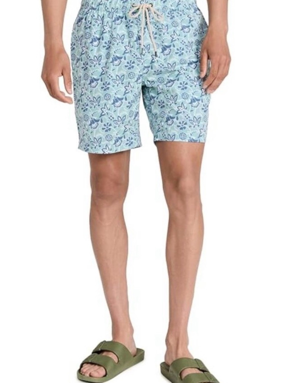 Faherty Men’s Beacon Swim Trunk Small Beach Vacation Lined